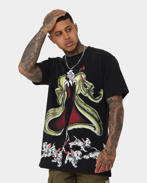 Disney Cruella Vintage T-Shirt Washed Black