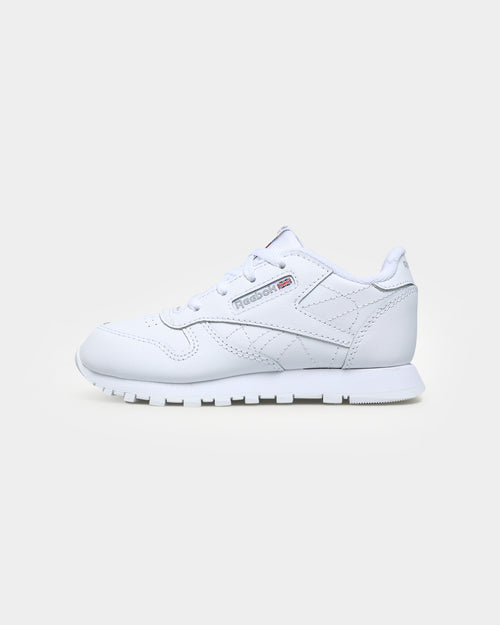 Reebok Infant Classic Leather White/Light Grey