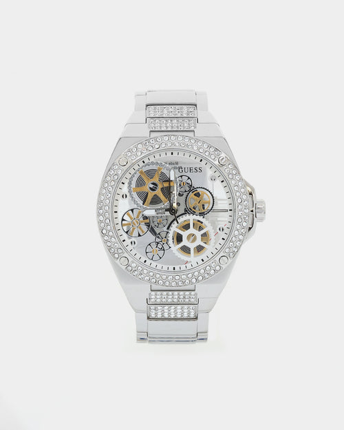 Guess Mainline Big Reveal Watch Silver/Silver