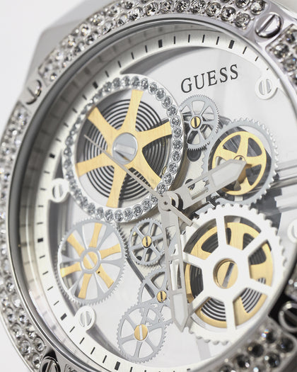 Guess Mainline Big Reveal Watch Silver/Silver