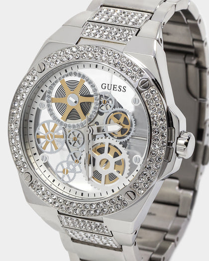 Guess Mainline Big Reveal Watch Silver/Silver