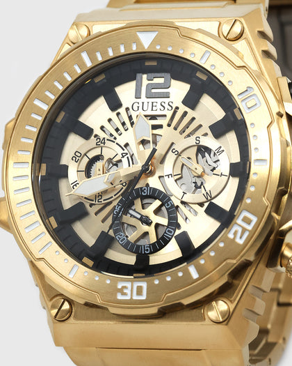 Guess Mainline Exposure Watch Gold/Gold