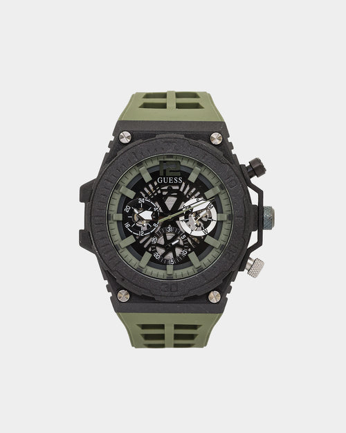 Guess Mainline Exposure Watch Black/Green