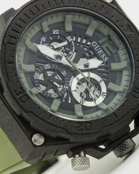 Guess Mainline Exposure Watch Black/Green