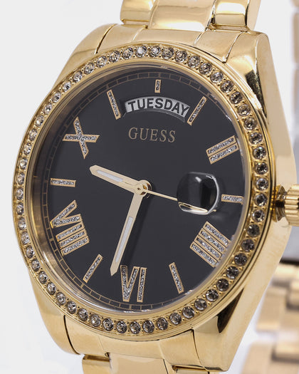Guess Mainline Women's Luna Watch Gold/Black
