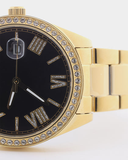 Guess Mainline Women's Luna Watch Gold/Black