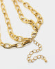 Rasing Hell Women's Gold Chain Layered Necklace Gold