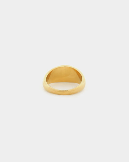 Raising Hell Women's Signet Ring Gold