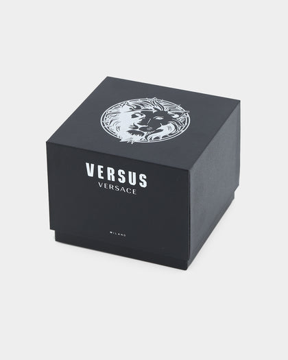 Versus Versace 6eme Arrondissement Crystal Set Watch Gold/Silver