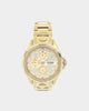 Versus Versace 6eme Arrondissement Crystal Set Watch Gold/Gold