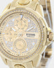 Versus Versace 6eme Arrondissement Crystal Set Watch Gold/Gold