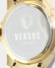 Versus Versace 6eme Arrondissement Crystal Set Watch Gold/Gold