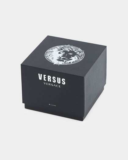 Versus Versace 6eme Arrondissement Crystal Set Watch Gold/Gold