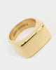 Saint Morta Signet Ring Gold