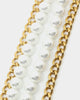 Saint Morta Double Pearl Chain Pearl/Gold