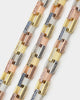 Saint Morta Tri Colour Chain 18" Iced Multi