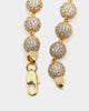 Saint Morta Iced Baller Chain 20" Iced Gold