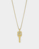 HUF X Playboy Key Pendant Chain Gold