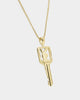 HUF X Playboy Key Pendant Chain Gold