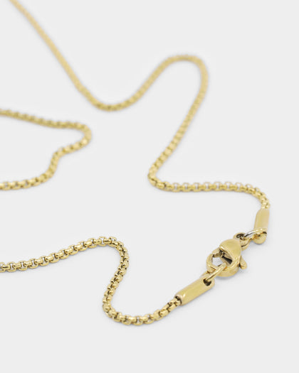 HUF X Playboy Key Pendant Chain Gold