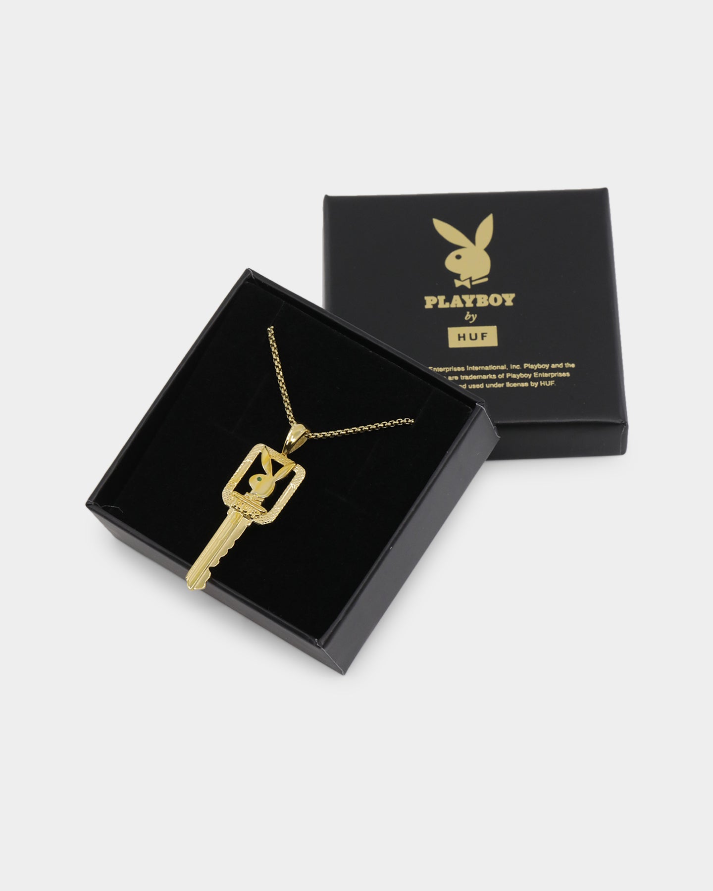 HUF X Playboy Key Pendant Chain Gold | Culture Kings US