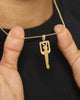 HUF X Playboy Key Pendant Chain Gold
