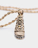 Wild For The Weekend High Top Pendant Necklace Gold