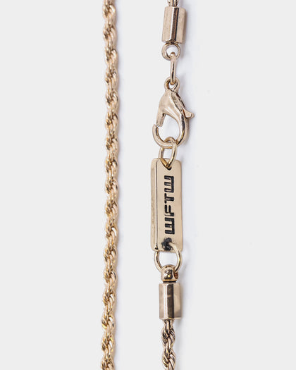 Wild For The Weekend High Top Pendant Necklace Gold