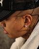 Wild For The Weekend High Top Stud Earrings Silver