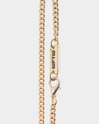 Wild For The Weekend Lightning Pendant Necklace Gold