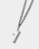 Wild For The Weekend Lightning Pendant Necklace Silver