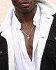 Wild For The Weekend Lightning Pendant Necklace Silver