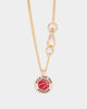Wild For The Weekend Baller Basketball Necklace Gold