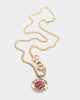 Wild For The Weekend Baller Basketball Necklace Gold