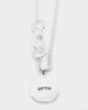 Wild For The Weekend Baller Basketball Necklace Silver