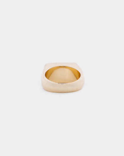 Wild For The Weekend Baller Basketball Ring (Medium) Gold