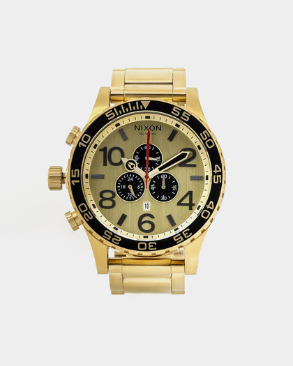 Nixon 51-30 Chrono Watch Gold/Black