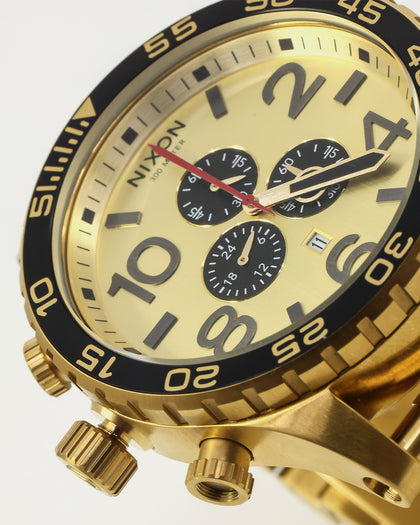 Nixon 51-30 Chrono Watch Gold/Black