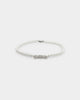 Loiter Pearl Choker Necklace Silver/White
