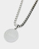 Loiter Yin Yang Pendant Necklace Silver/Black/White