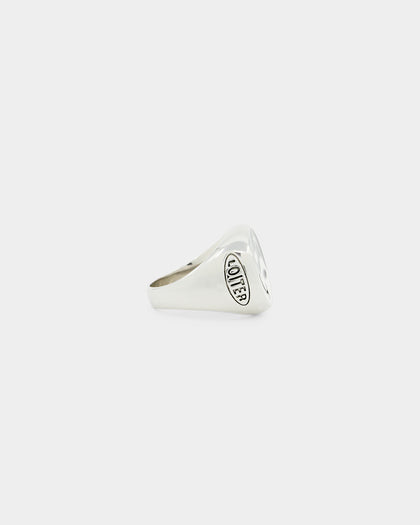 Loiter Yin Yang Ring Silver/Black/White