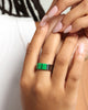 Loiter Mood Ring Silver/Green