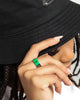 Loiter Mood Ring Silver/Green