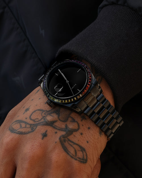 Saint Morta De Couler Watch Black/Iced Rain