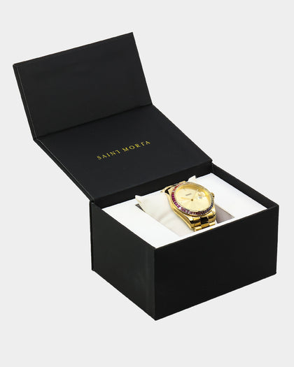 Saint Morta De Couler Watch Gold/Iced Rainbow