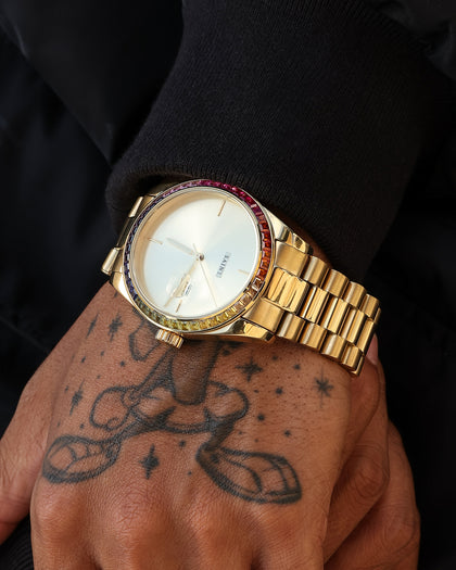 Saint Morta De Couler Watch Gold/Iced Rainbow