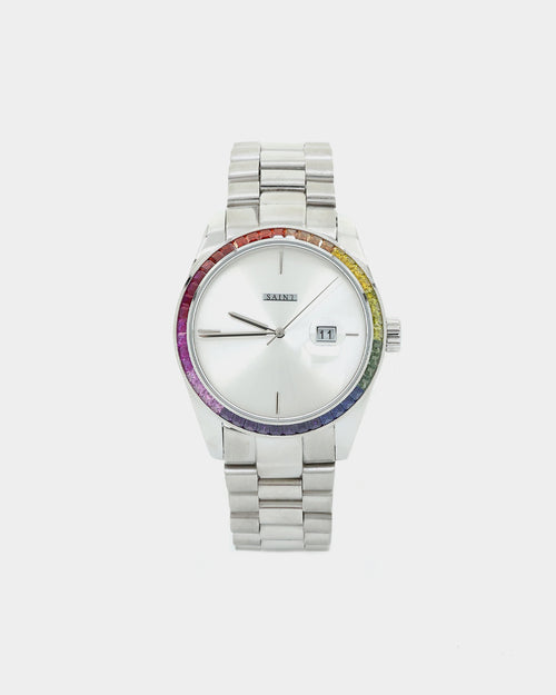 Saint Morta De Couler Watch Silver/Iced Rainbow