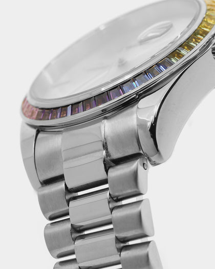 Saint Morta De Couler Watch Silver/Iced Rainbow