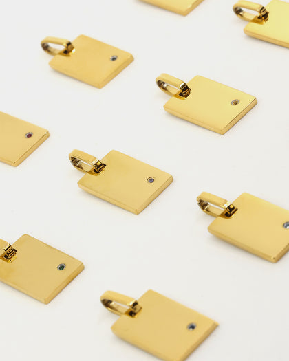 Raising Hell Women's Birth Pendant Gold