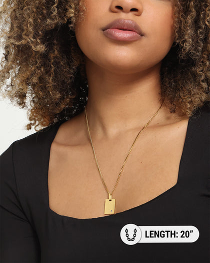 Raising Hell Women's Birth Pendant Gold